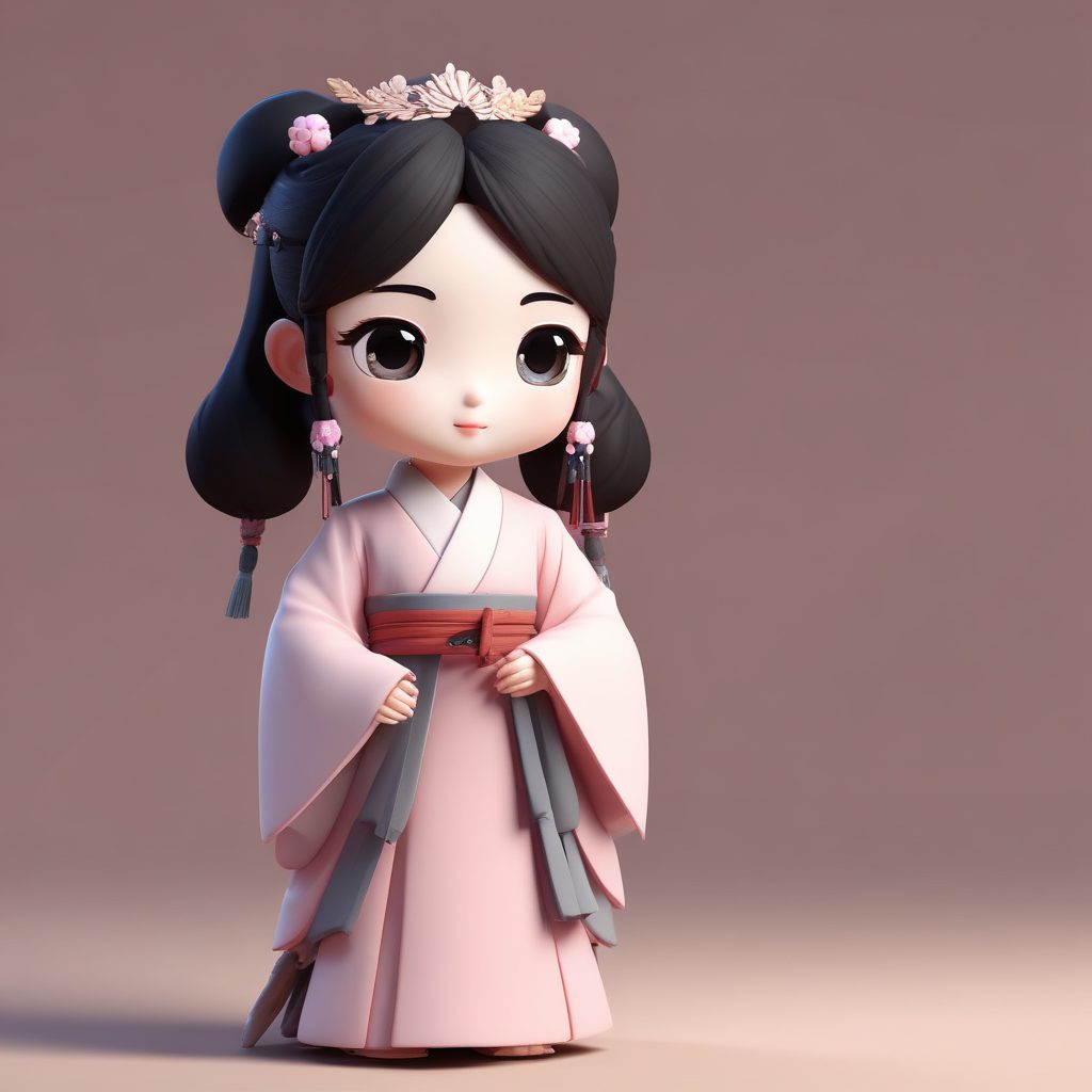 👘仙气飘飘！古风汉服Q版少女头像/全身照公式！