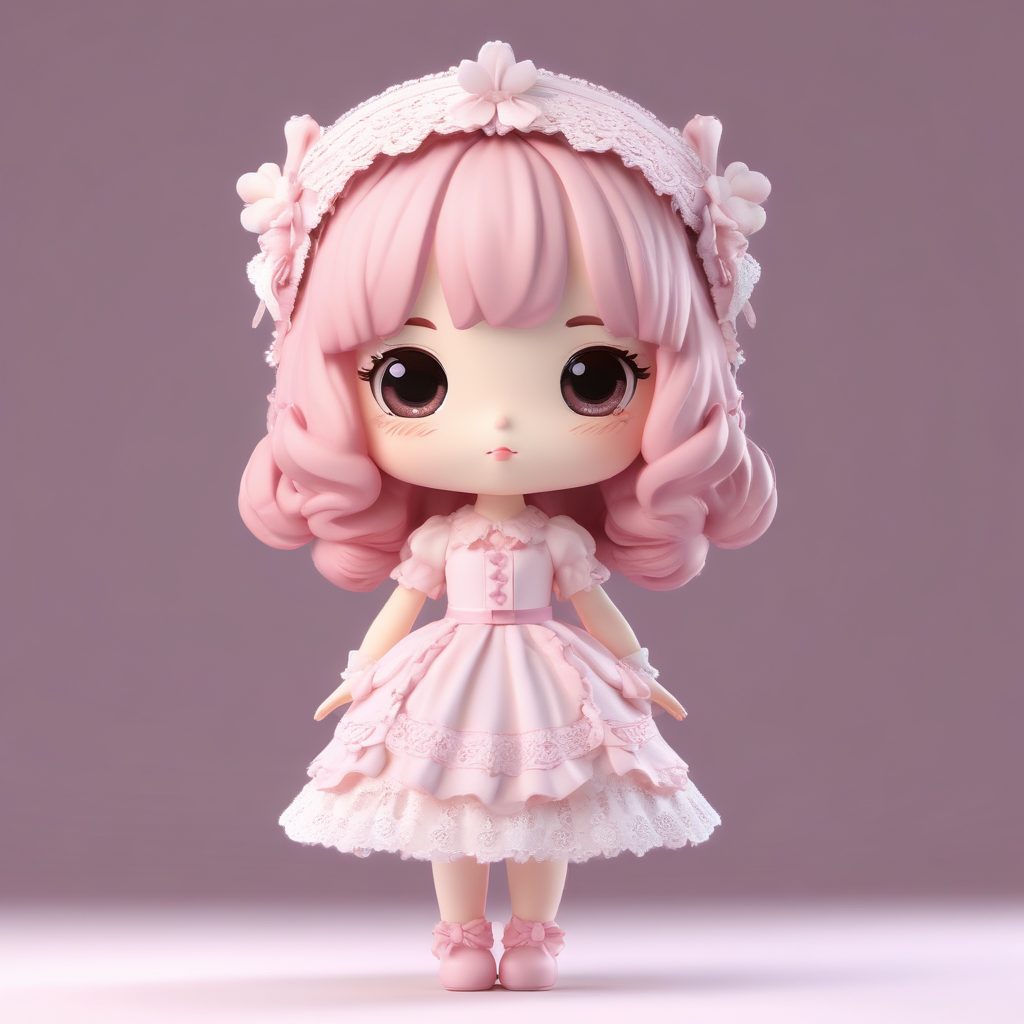 🎀洛丽塔洋装Q版：层层叠叠的公主裙，甜度超标！🍦