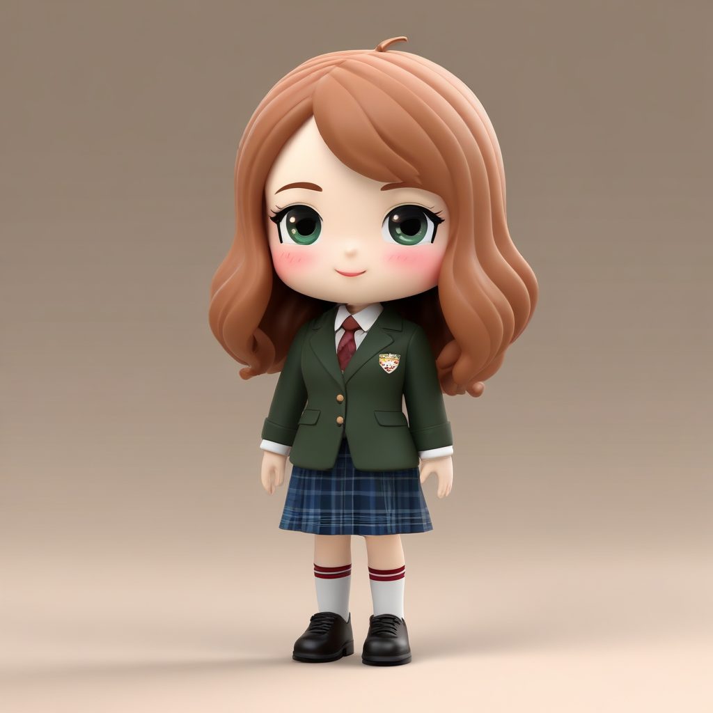 🍎复古校园Q版：英伦风学院派粘土盲盒，超有气质！🧣