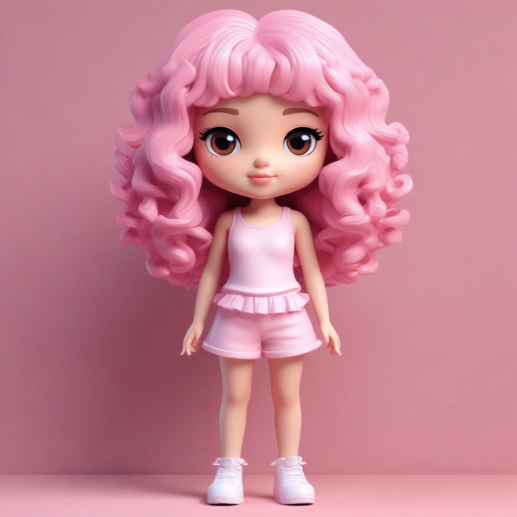 💖 Y2K辣妹必备！McBling千禧风粉钻Q版盲盒公仔驾到✨