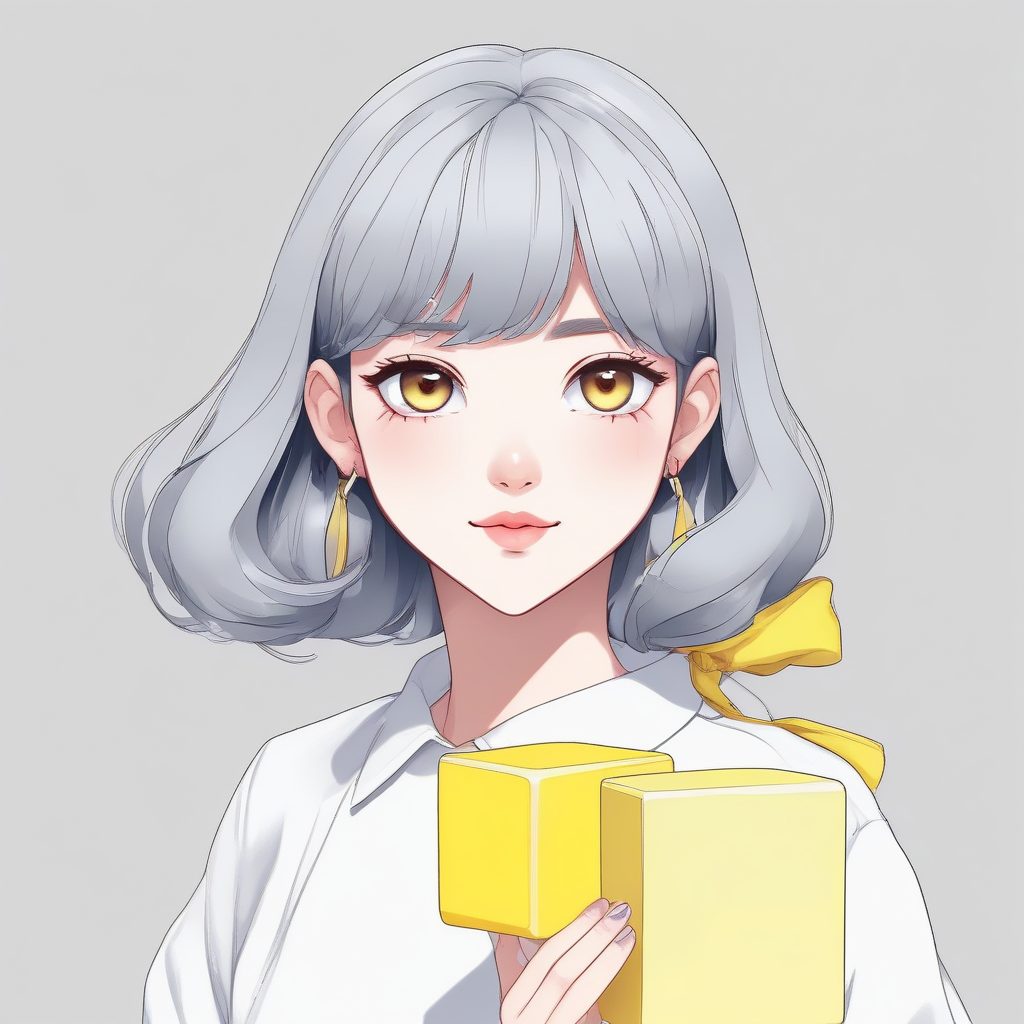 🍮 3D磨砂盲盒软胶材质风格 | 极简动漫下的Q弹可爱感！