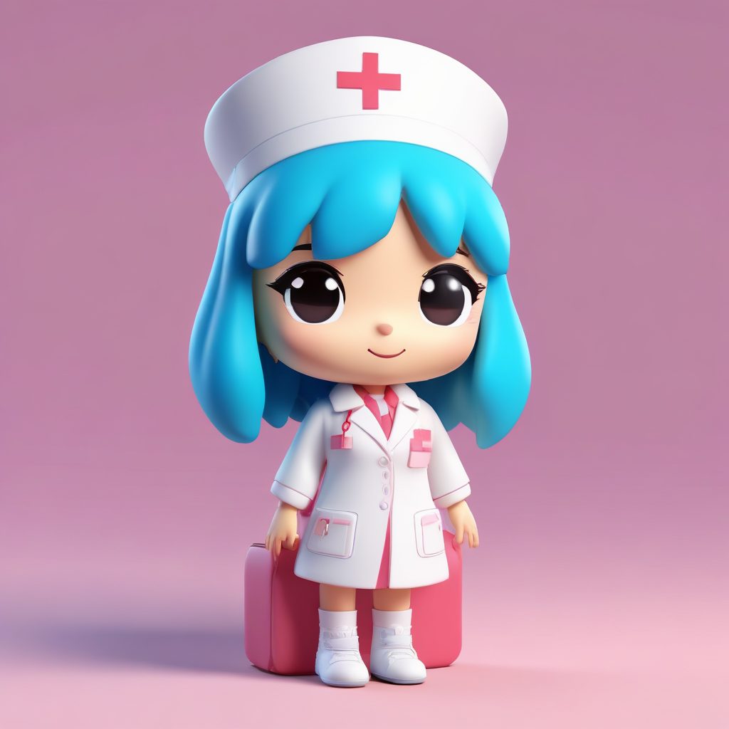 🩺治愈系Q版：超萌护士小姐姐盲盒！纯白制服细节控！