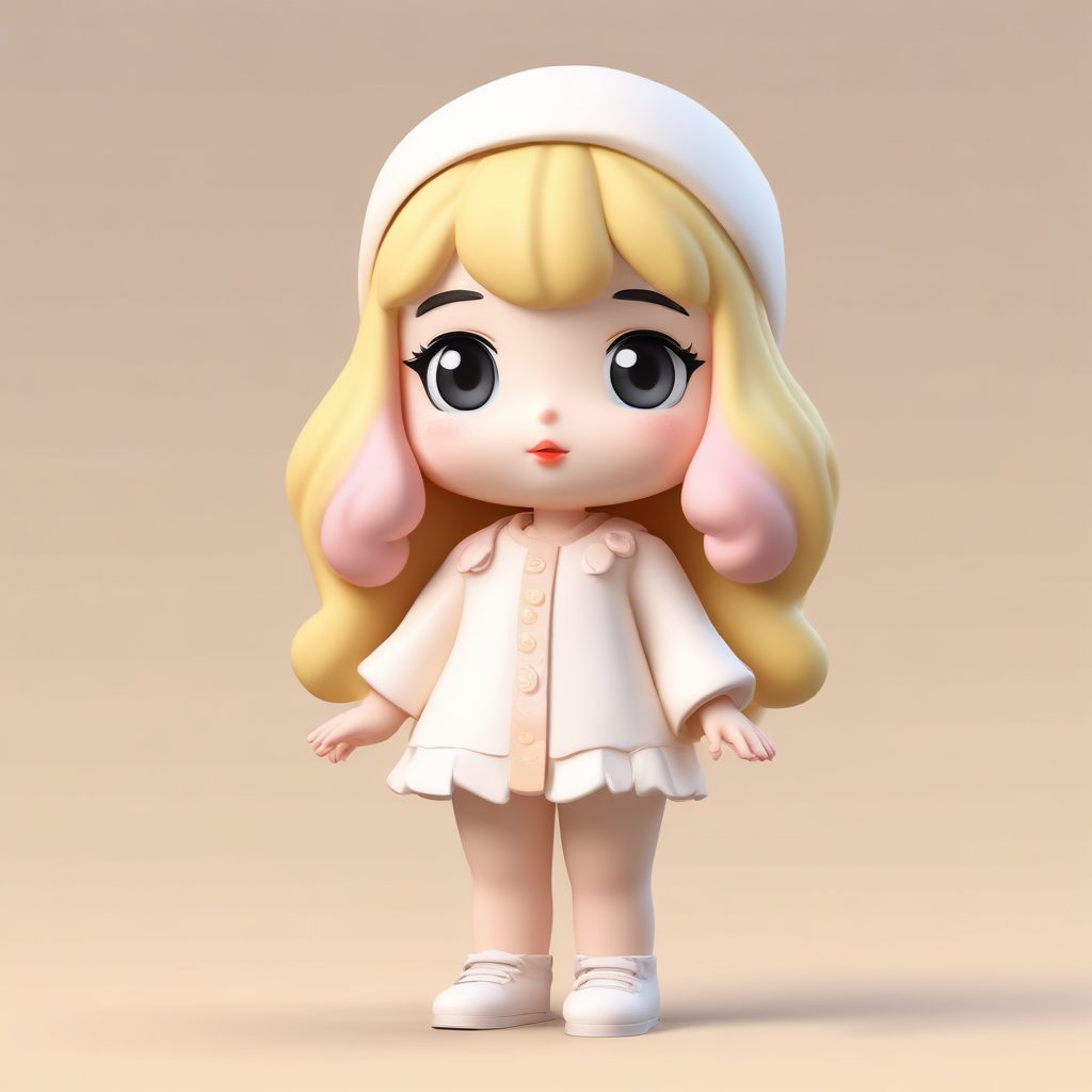 🍡棉花糖质感：柔和渐变色Q版！软糯到想一口吃掉！