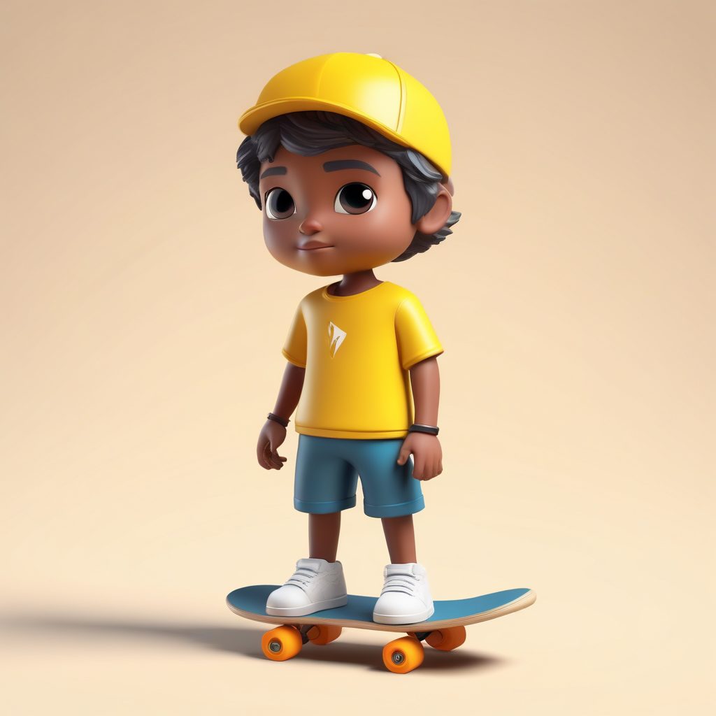 🛹活力运动Q版：滑板少年盲盒！街头运动风头像！