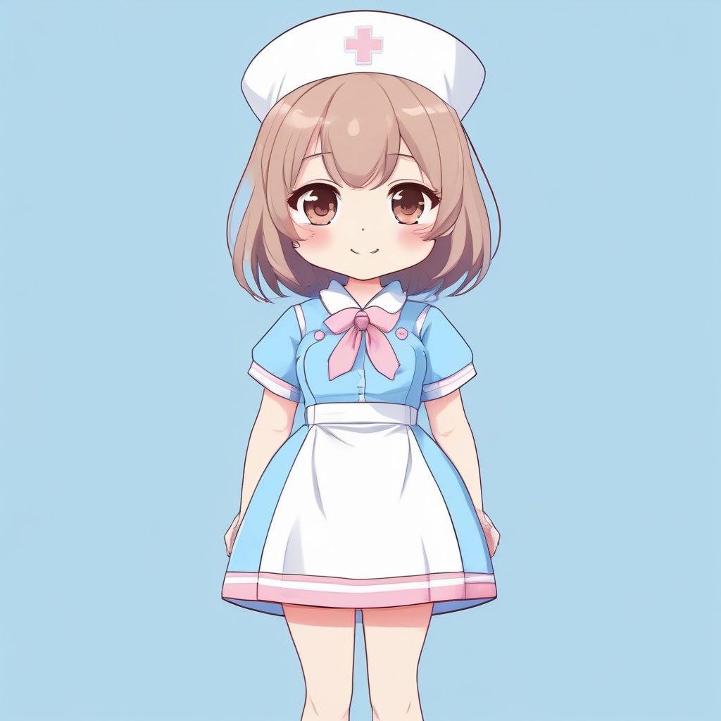 👩‍⚕️治愈系白衣天使！极简Q版护士头像，甜美又专业！