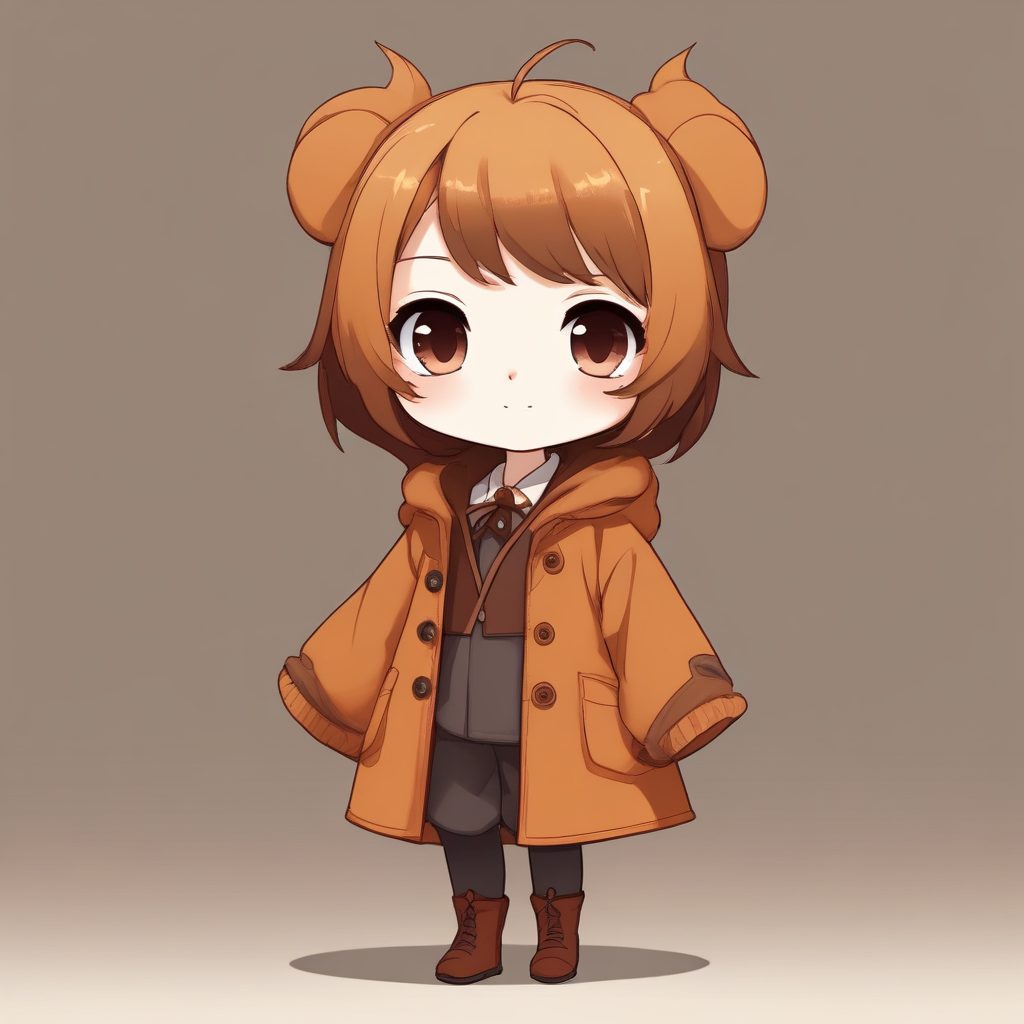 🌰高级感秋冬穿搭！Q版美拉德复古风，温柔氛围感拉满！