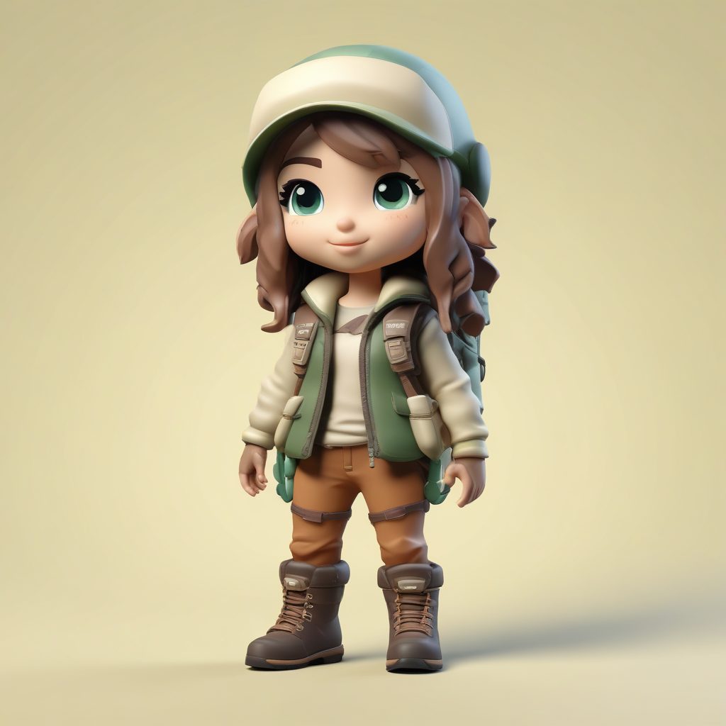 🌲山系穿搭来了！Q版户外机能风盲盒, 露营必备！