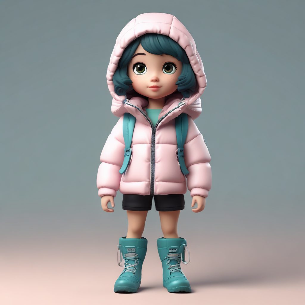 🏔️Gorpcore机能风Q版：羽绒服与登山靴，户外潮人必看！