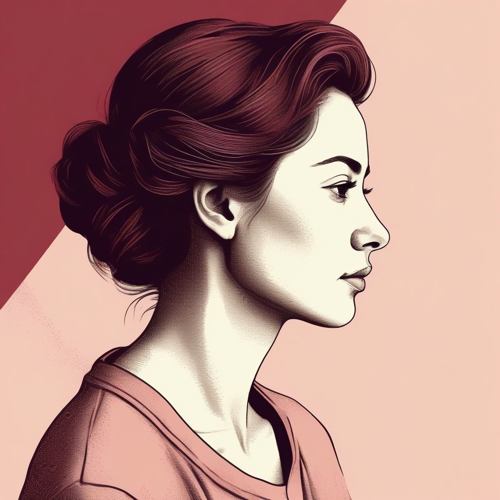 💿复古噪点肌理感：胶片颗粒手绘肖像，文艺青年速存！