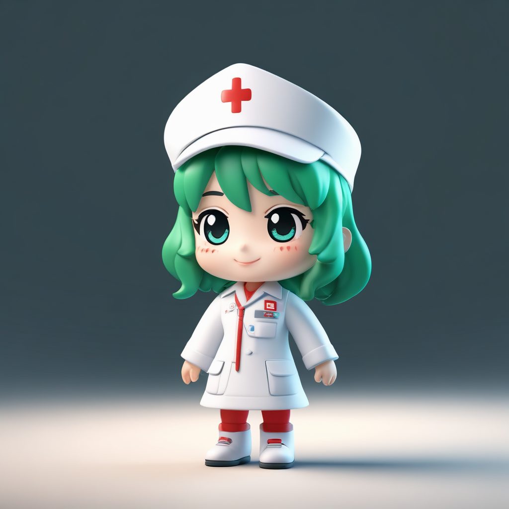 🩺 甜酷Q版护士：制服诱惑下的卡哇伊盲盒公仔💉