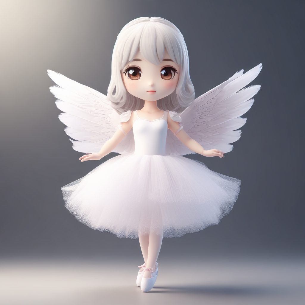 🦢优雅天鹅！Q版芭蕾风小天鹅盲盒，温柔治愈系壁纸！