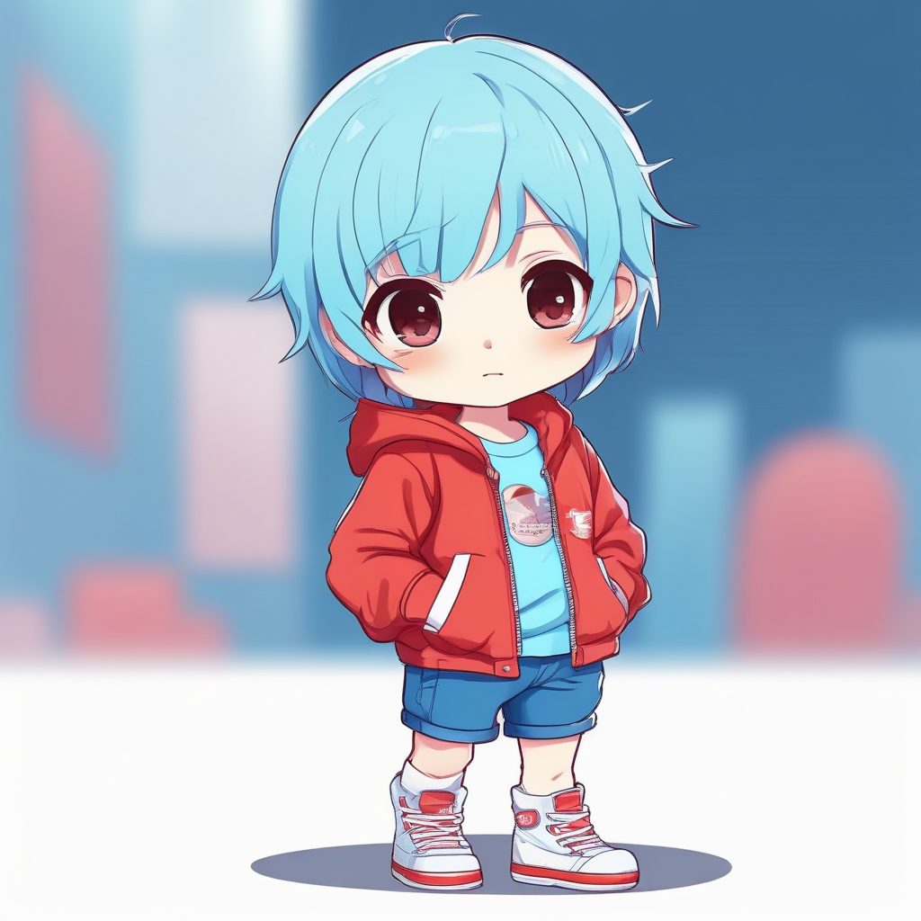 🔴萌力MAX！红色系主导的Q版小可爱立绘！