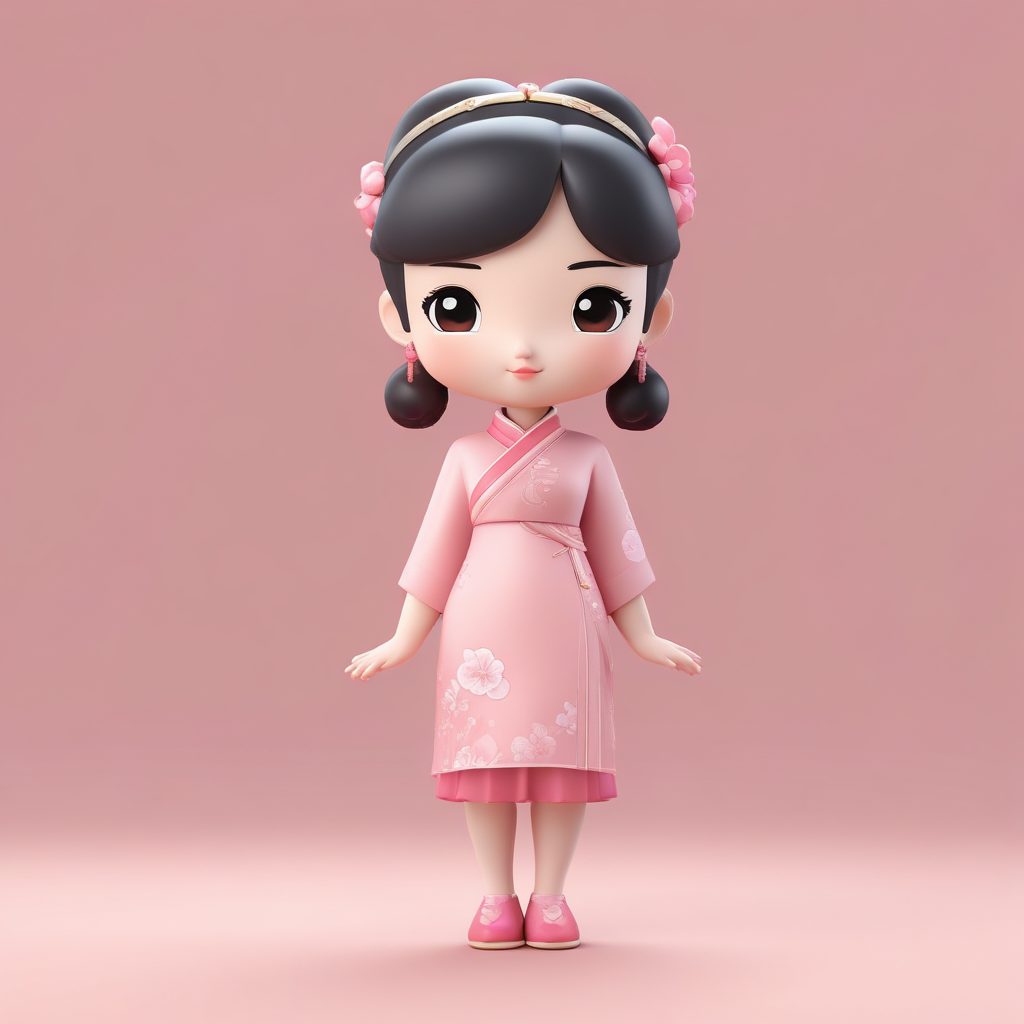 🌸少女感旗袍：Q版新中式改良款盲盒！日常可穿的国风！