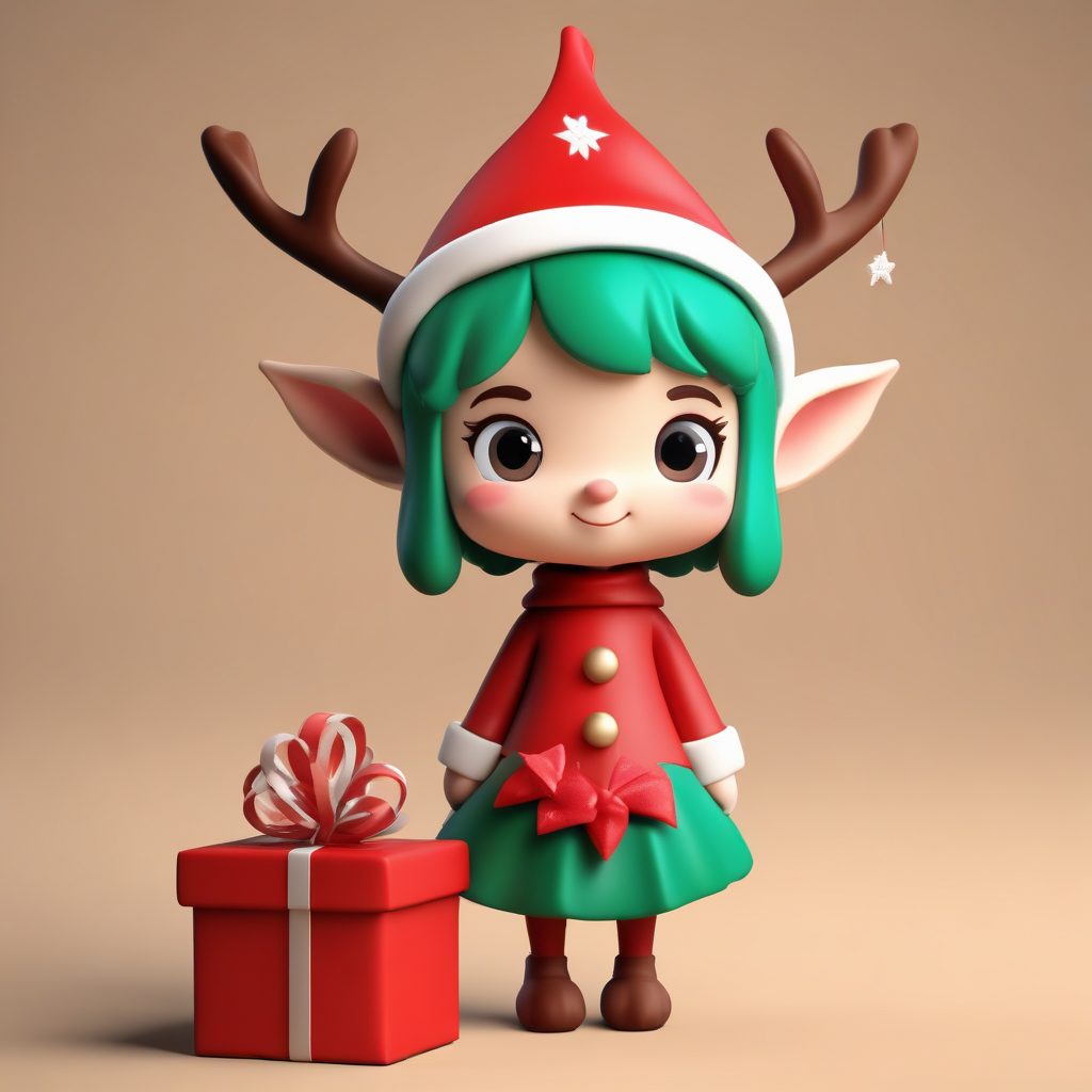 🎄圣诞节限定！Q版冬日精灵，毛茸茸可爱盲盒！