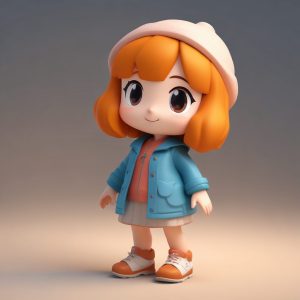 ✨双萌Q版姐妹头像 | 创新的C4D粘土风全身照🔥