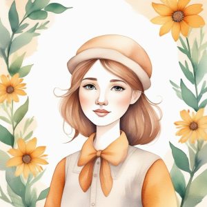 🎨水彩晕染清新风插画头像 | 手绘风格二次创作必备素材🔥