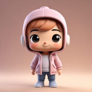 😭谁能拒绝盲盒风Q版潮酷偶像？| 一键生成你的专属超绝表情包！