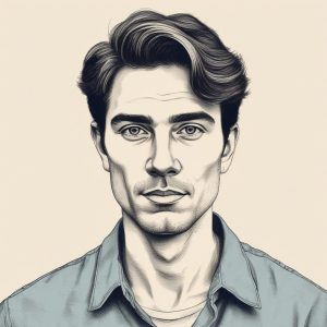 ✏️松弛感手绘头像生成！纯色背景下的高级视觉张力！