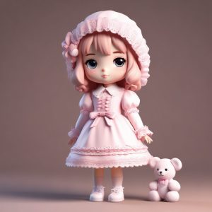 🌸Sweet Lolita Q版：蕾丝与蝴蝶结的甜美暴击！盲盒收藏级🧸