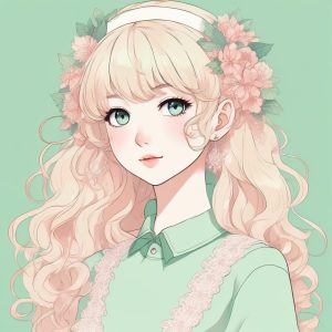 🍬 糖果色系梦幻少女！高甜度极简头像生成！🍭