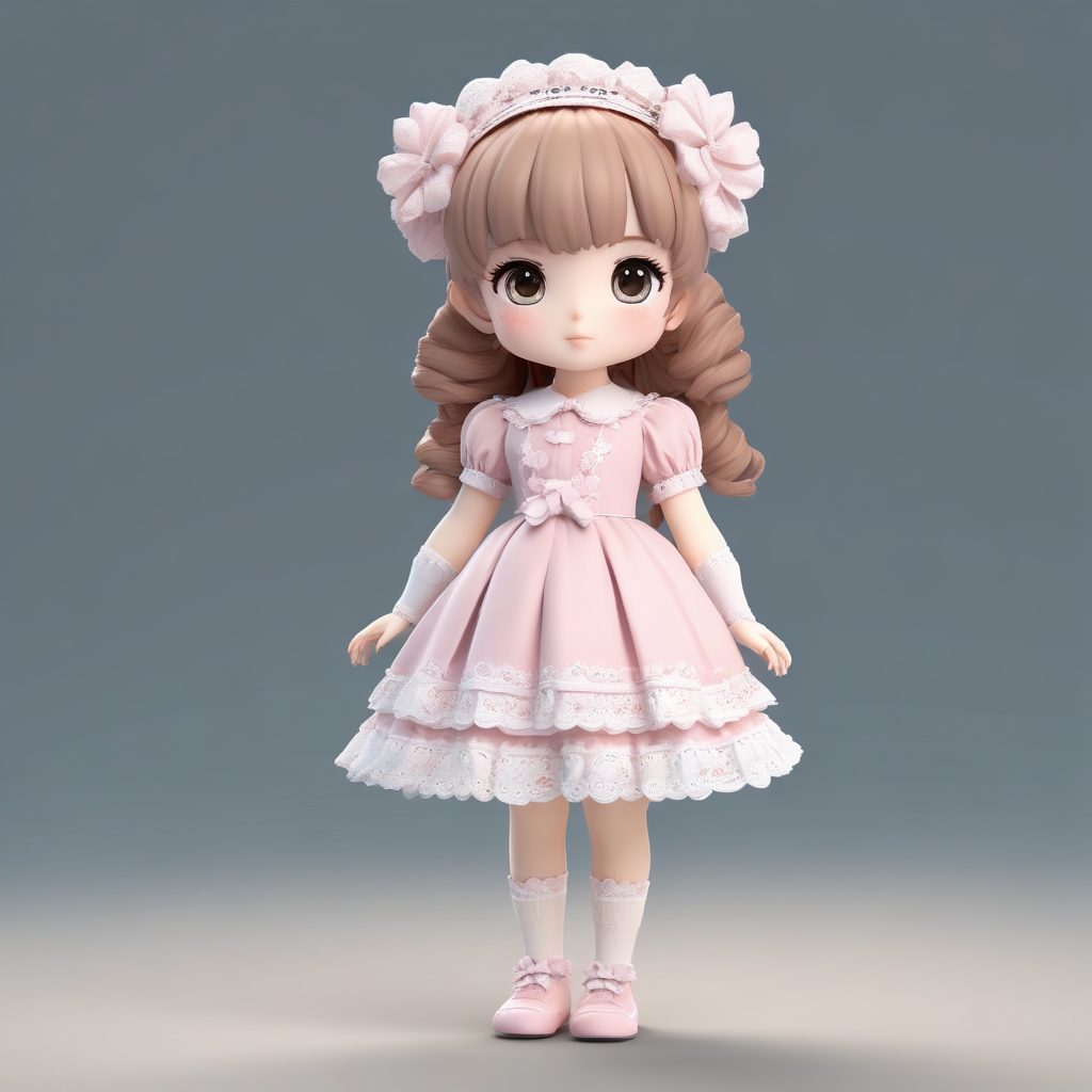 👑甜度爆表！Q版洛丽塔少女 Prompt，公主病也要冲！