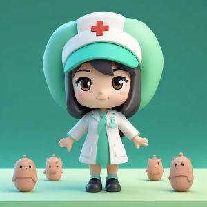 💉天使降临！治愈系Q版小护士盲盒设计！