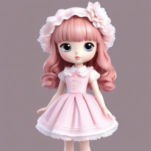 🎀甜心洛丽塔：Q版盲盒里的梦幻蕾丝娃娃！