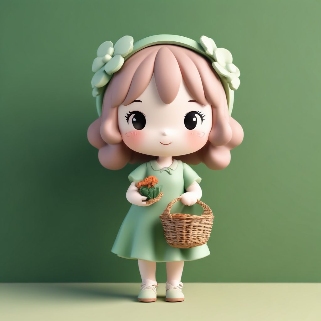 🍄田园治愈系：Q版Cottagecore牧歌风，小清新头像必备！