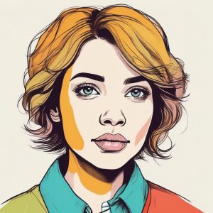 🖍️童趣复古风！蜡笔涂鸦感手绘肖像, 找回童年的感觉