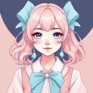 💯完美头像公式！日系Q版时尚肖像：只聚焦纯真脸蛋！