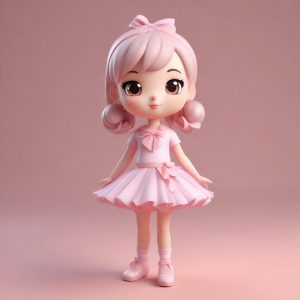 🩰温柔治愈系！Balletcore芭蕾少女Q版，氛围感头像天花板