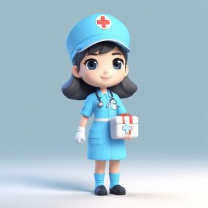 🏥温柔治愈系：Q版白衣天使盲盒，软萌护士姐姐！