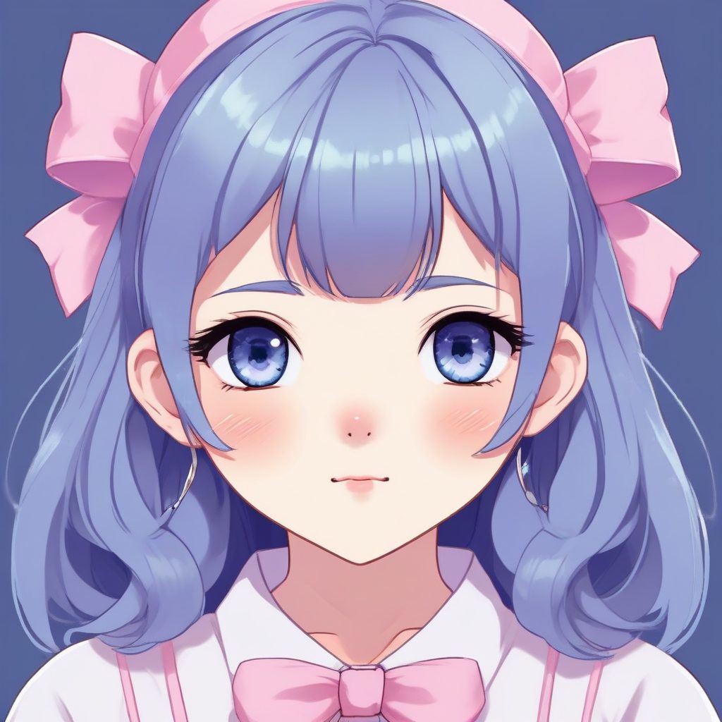 👀无辜眼神杀！日系女孩特写：温柔光影与精致笔触分享