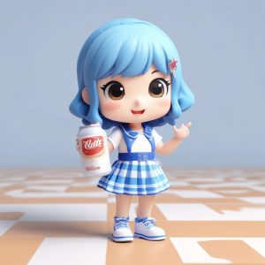 🌸夏日日系JK制服Q版：水手服与格裙的清新碰撞☀️