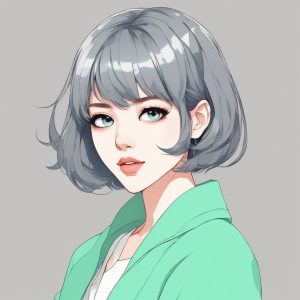 ✨线条插画风 | 日系潮流美少女肖像，干净高级感拉满！