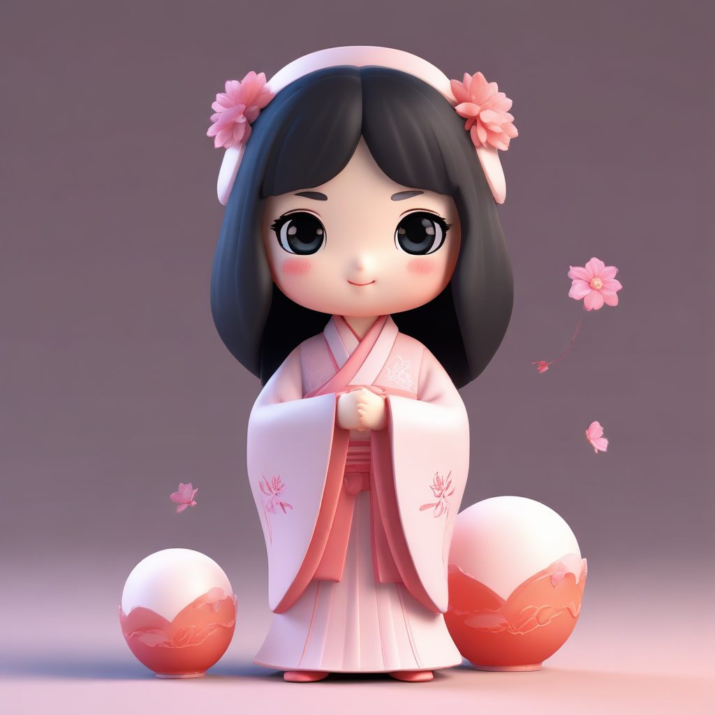 🏮新年氛围感拉满！Q版汉服盲盒女孩，太适合做头像啦！✨