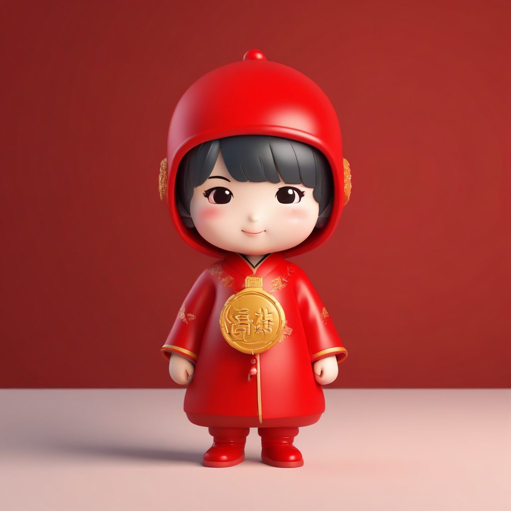 🏮新年喜庆Q版来啦！财神小福娃粘土手办，太招财了！💰