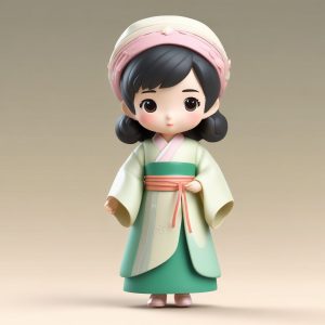 🏯 新中式盲盒Q版！太适合做国风头像了！谁能拒绝这只小汉服？🥰