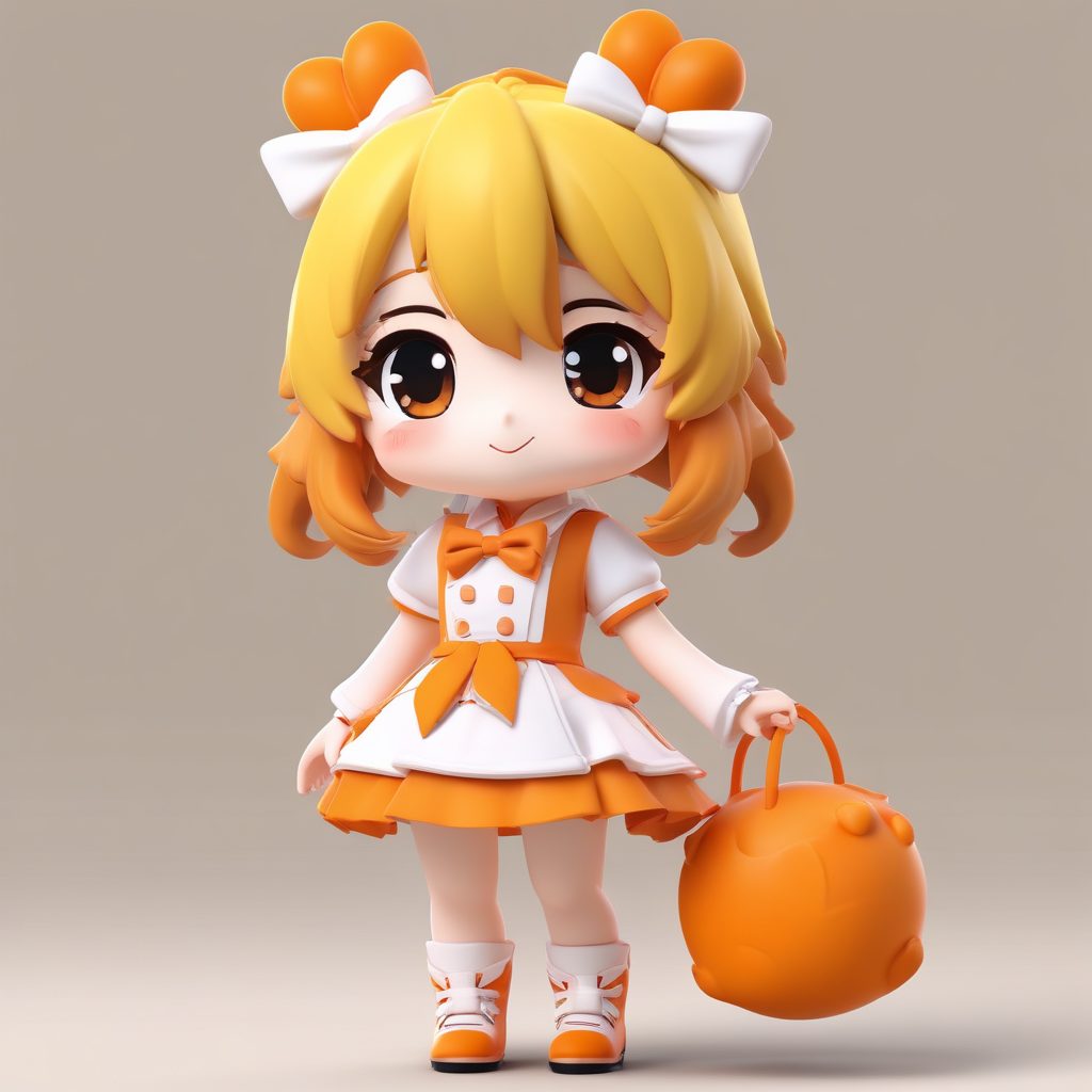 🍊元气橘子汽水：日系甜酷风Q版，抓住夏天的尾巴！