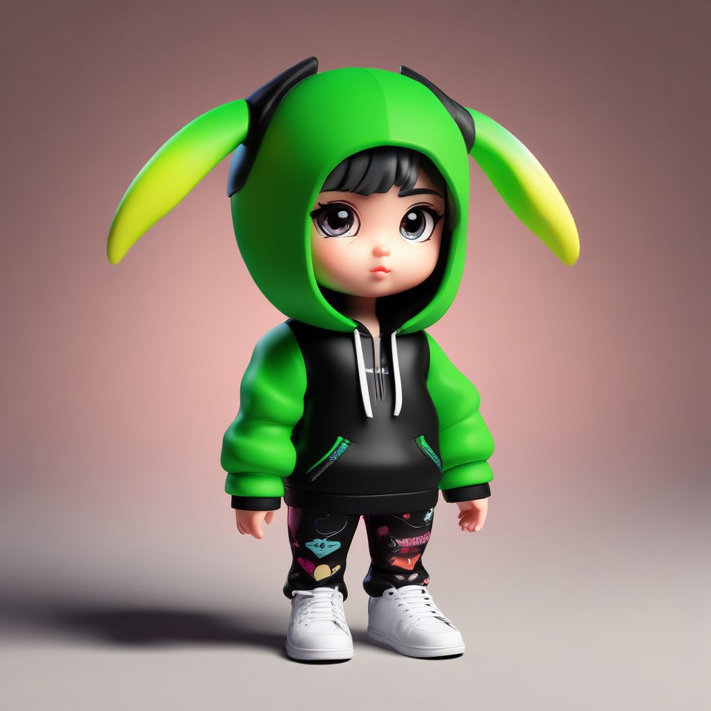 👾原宿怪兽Q版：角帽与异材质混搭，古灵精怪头像！