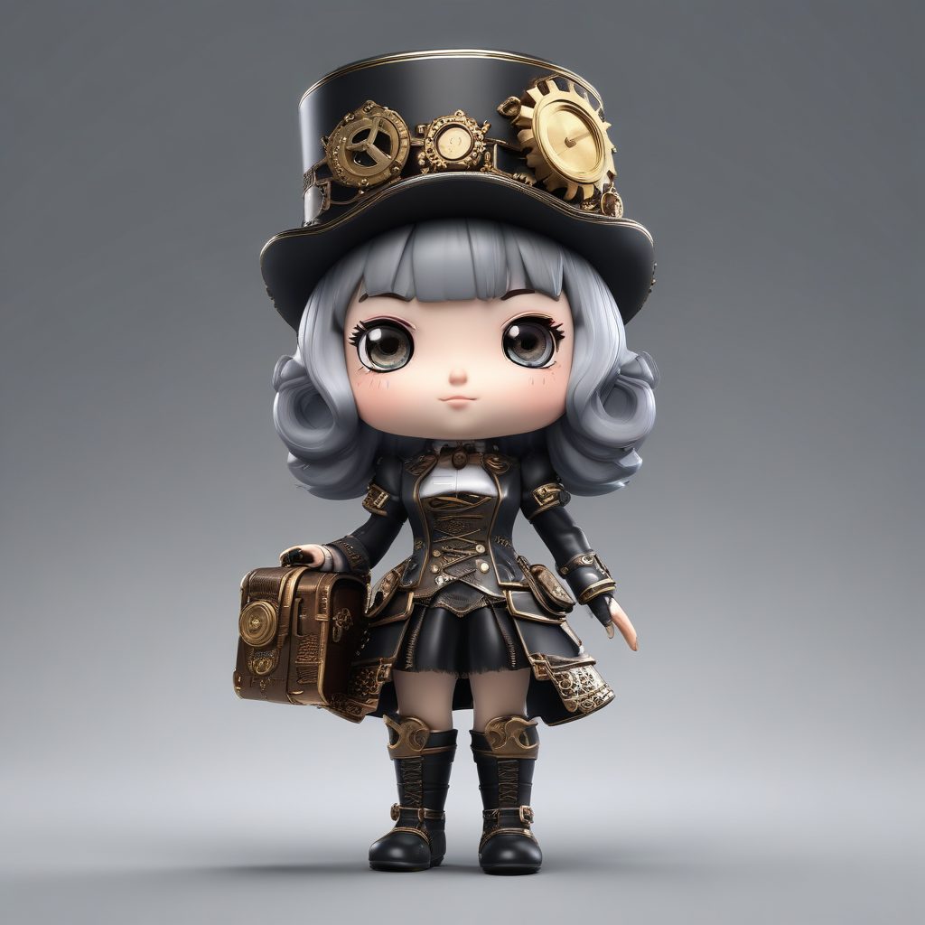 🕰️ 蒸汽朋克罗莉！齿轮与蕾丝的华丽碰撞，复古头像天花板！