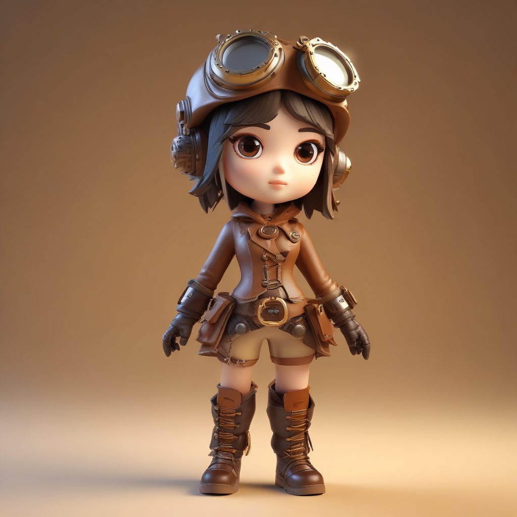 ⚙️蒸汽朋克罗莉：复古未来主义Q版盲盒，细节控必入！