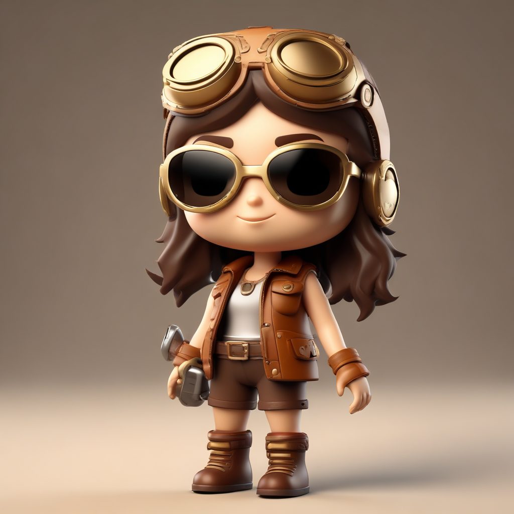 ⚙️蒸汽朋克罗莉Q版：齿轮与黄铜的机械浪漫！🔧