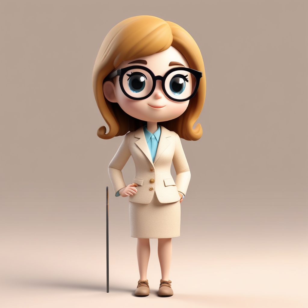 📚知性女教师Q版：老钱风静奢学院派盲盒🧸