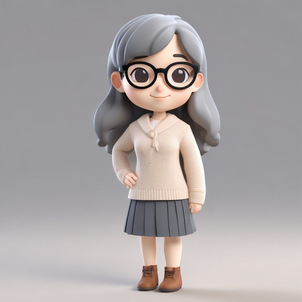 🧑‍🏫知性Q版女教师：温柔大方的软萌盲盒！