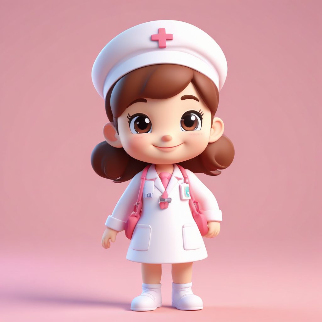 💉职业系列：甜心护士Q版盲盒！全身头像生成必备✨