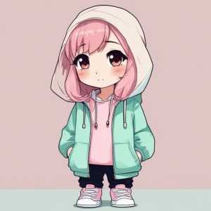 🍵治愈系Q版穿搭：奶茶色系Chibi女孩，做头像绝配！