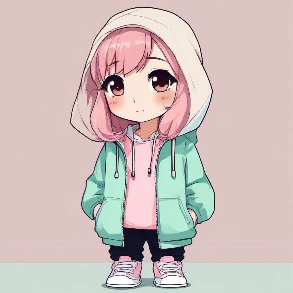 🍵治愈系Q版穿搭：奶茶色系Chibi女孩，做头像绝配！