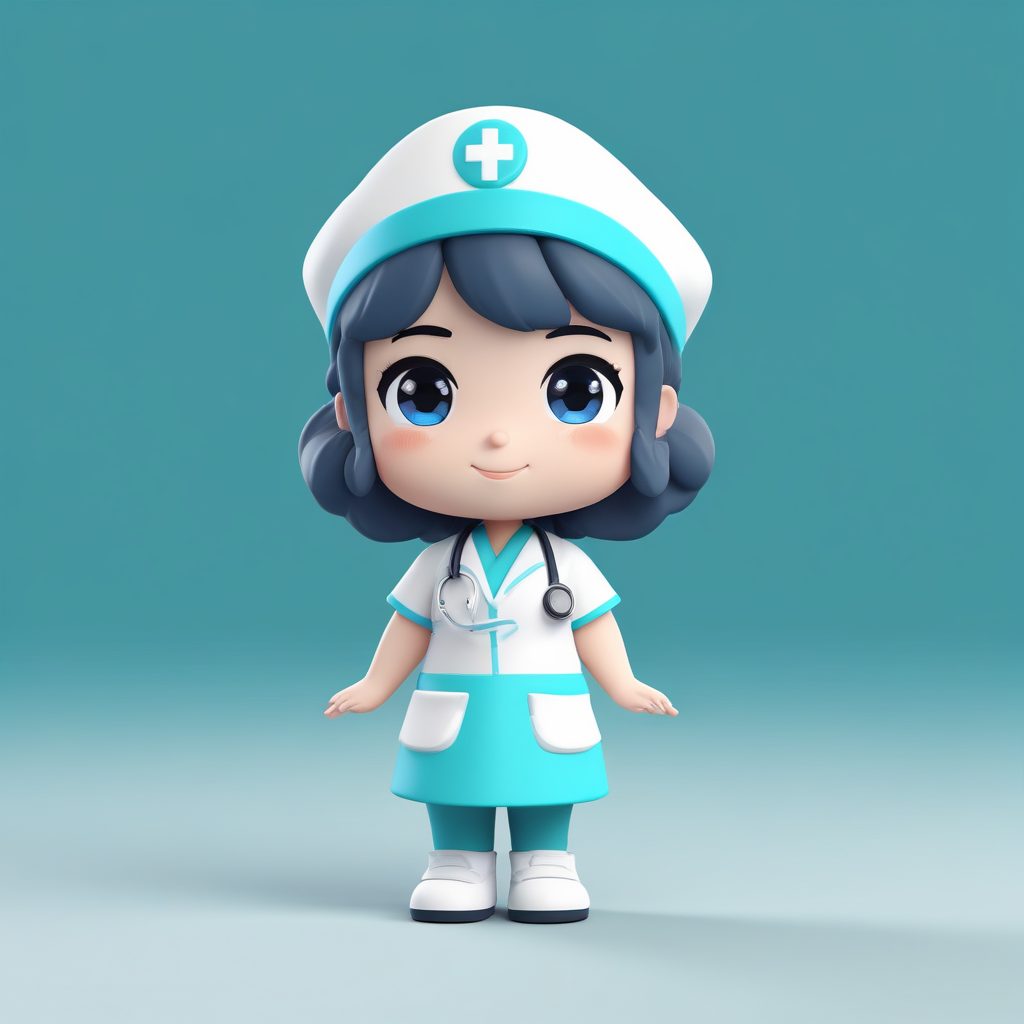 👩‍⚕️治愈系Q版护士：全身站立，温柔系盲盒公仔！