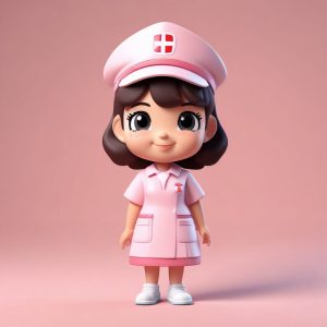 💊治愈系Q版护士小姐姐：甜美专业风头像！
